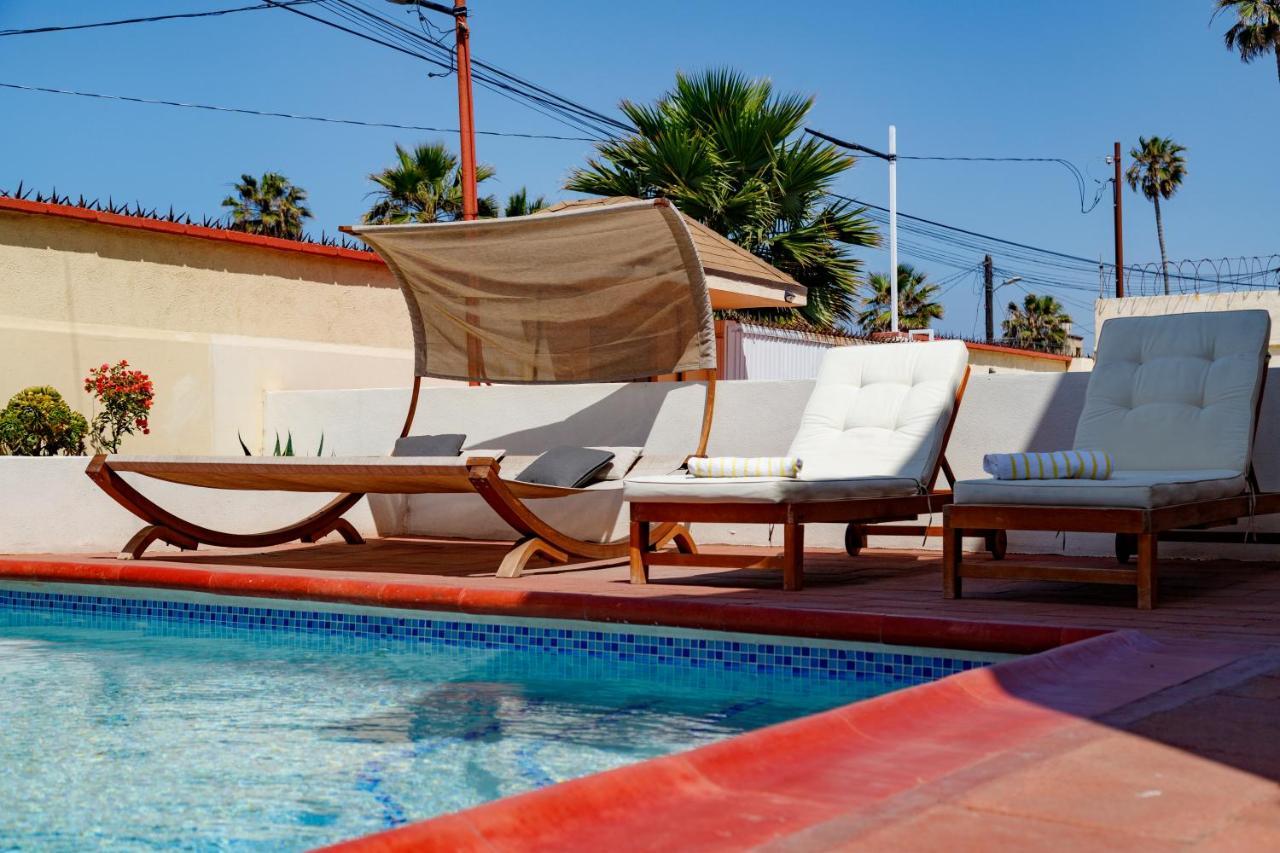Playa Hermosa Inn At The Beach 엔세나다 외부 사진